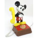 Vintage retro, mid-century: an American Telecommunications Company DMBF8000 Mickey Mouse