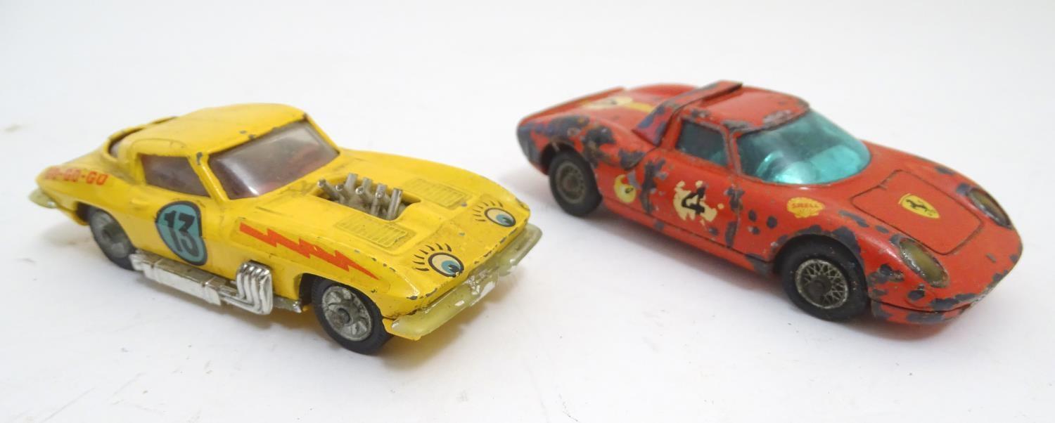 Toys: A quantity of Corgi Toys die cast scale model cars, comprising Ferrari Berlinetta 250 le Mans, - Image 4 of 9