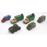 Toys: A quantity of Corgi Toys die cast model vehicles comprising Dodge Kew Fargo Beast Carrier, no.