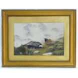 R. H. Gumb, XX, Oil on canvas laid on board, Highland cattle in a landscape. Signed and dated 1935