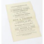 Buckinghamshire local interest: an Edwardian auction brochure, ' Grandborough, 3 freehold closes 9a.