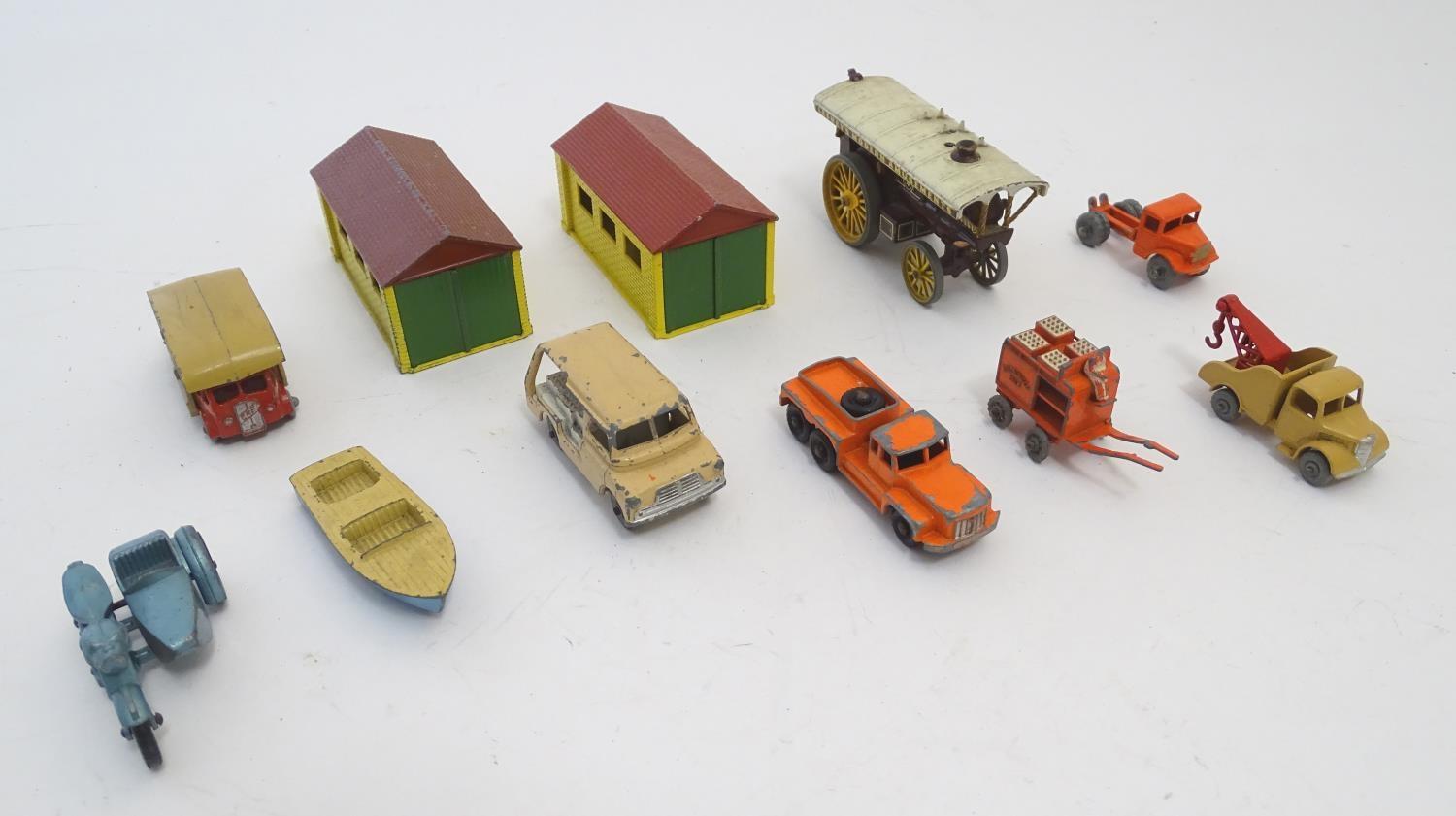 Toys: A large quantity of Lesney / Moko / Matchbox die cast scale model vehicles, Bedford Milk Float