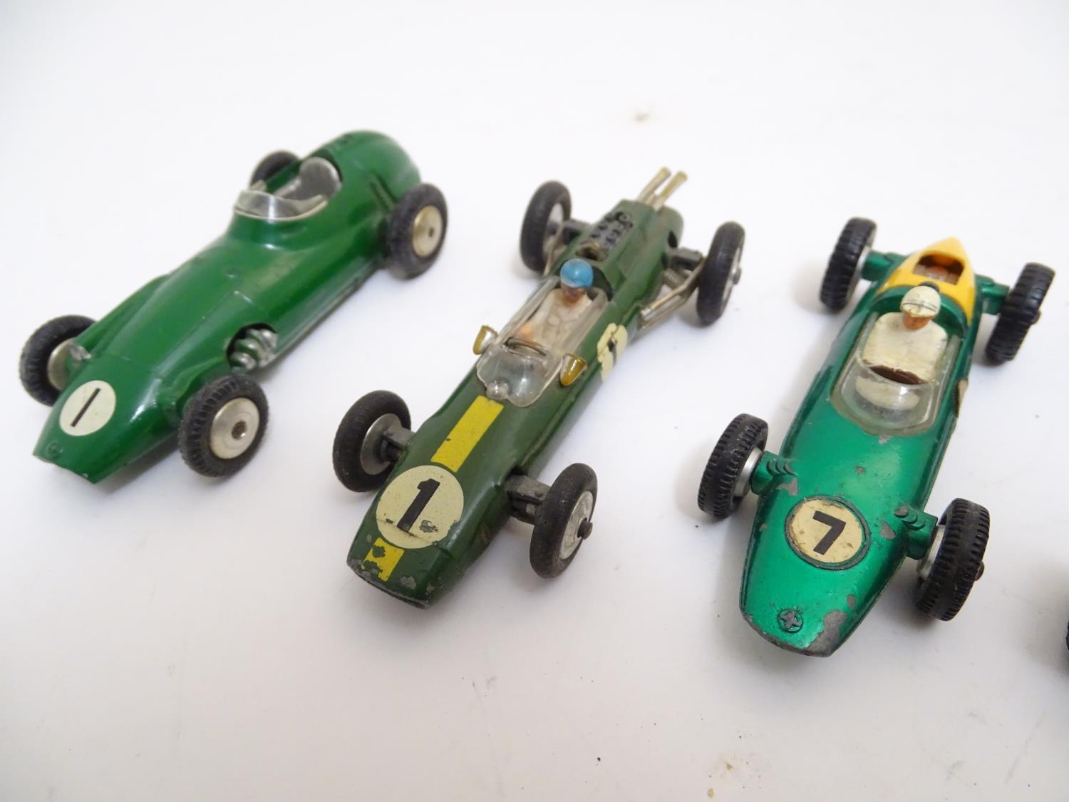 Toys: A quantity of Corgi Toys and Dinky Toys die cast scale model racing cars, Dinky models to - Image 4 of 10