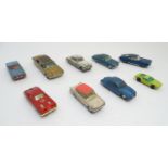 Toys: A quantity of Corgi Toys die cast scale model cars, comprising Oldsmobile Tornado, no. 264;