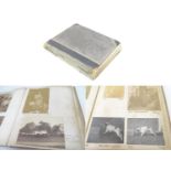 A c1890 photograph album, containing monochrome photographs from Norway & Sweden, locations to