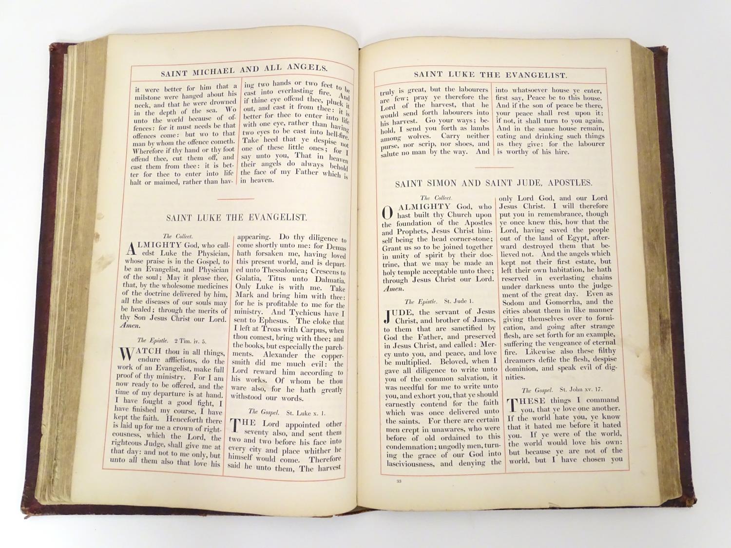 Book: The Book of Common Prayer, United Church of England and Ireland (pub. Pitt Press, Cambridge - Image 6 of 8