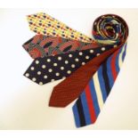 5 ties from Polo by Ralph Lauren , Bullings & Edmonds , Salvatore Ferragamo, Lords Burlington Arcade