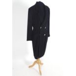 A ladies Jaegar black wool double breasted jacket. Bust size approx 37", UK size 12 Please Note - we