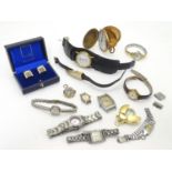 An assortment of 20thC wristwatches, including examples by Regency, Lorus, Orfina, Majex, Benmore,