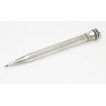 A vintage ' Eversharp' silver plated pencil. Approx. 4" long Please Note - we do not make