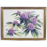 Stuart Armfield (1916-2000), Watercolour, A still life study of rhododendron flowers. Signed lower