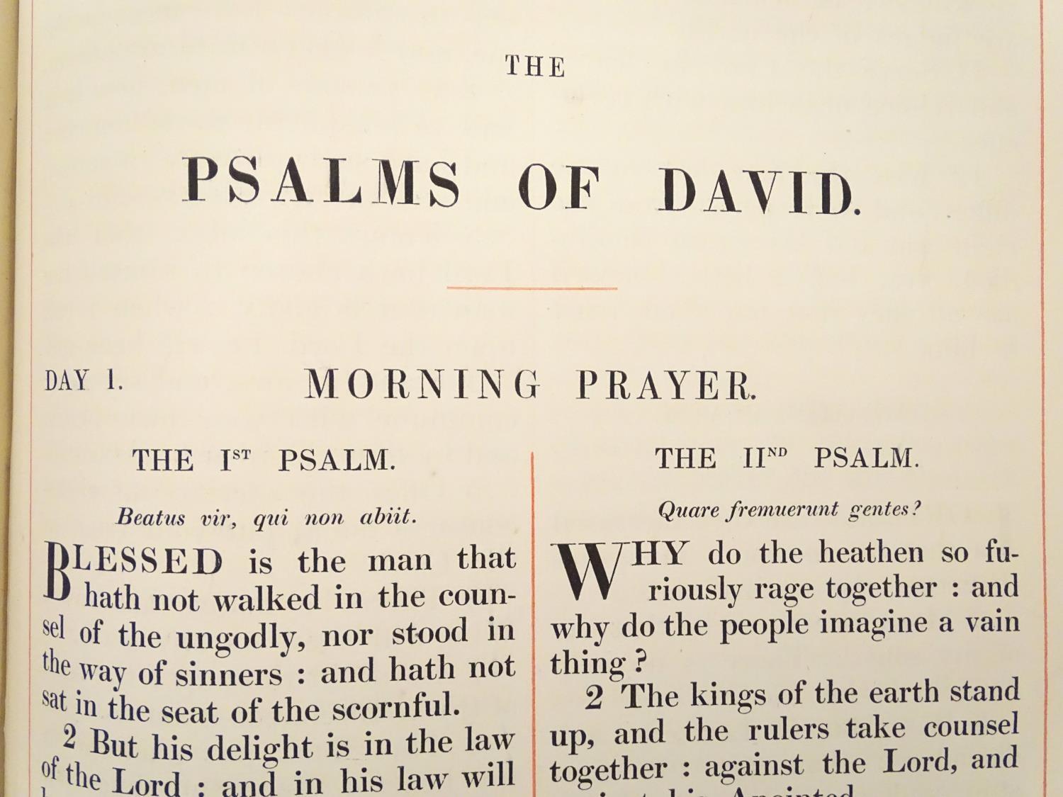 Book: The Book of Common Prayer, United Church of England and Ireland (pub. Pitt Press, Cambridge - Image 8 of 8