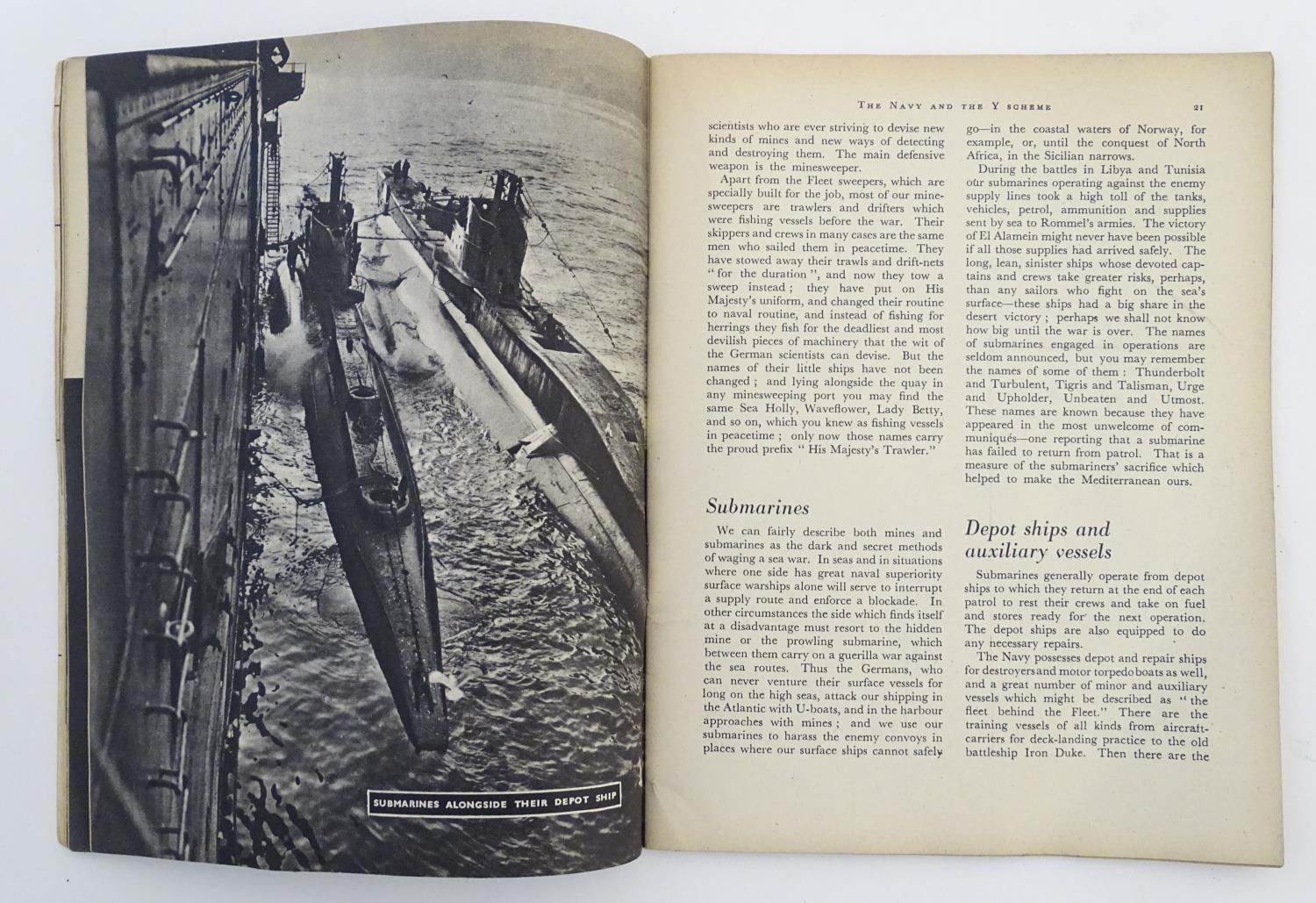 Militaria/Books : 'The Navy and the Y Scheme', a guide to Royal Navy operations prior to voluntary - Image 2 of 5