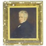 XIX, Scottish School, Oil on canvas, A portrait of Esq. Isaac Ketchen, father of Captain William