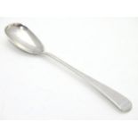 A Geo IV silver mustard spoon hallmarked Exeter 1829 maker William Woodman 4 3/4" long Please Note -