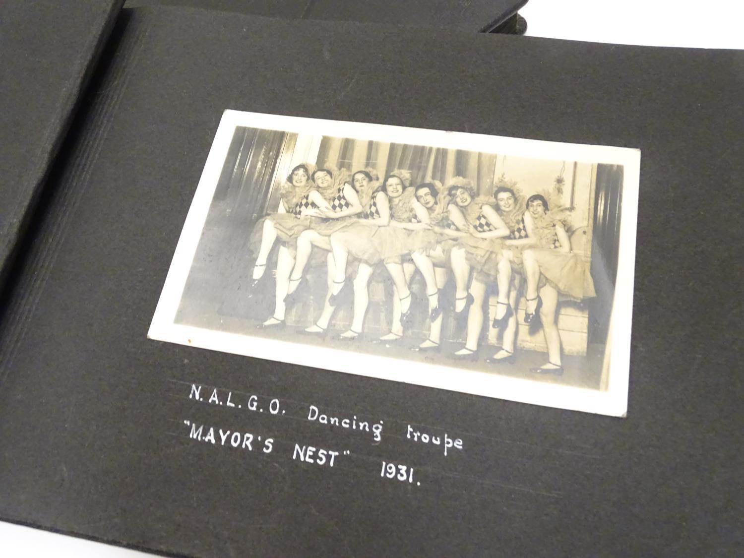 A pre-war photograph album, containing monochrome photographs titled and dated 1929-1937, - Image 7 of 13