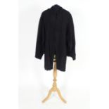 A bespoke vintage black crepe cape, Ladies size small approx. Please Note - we do not make reference