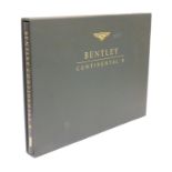 Book : Bentley Continental R (Ian Adcock, pub. Osprey Automotive 1992) First edition, bound in green