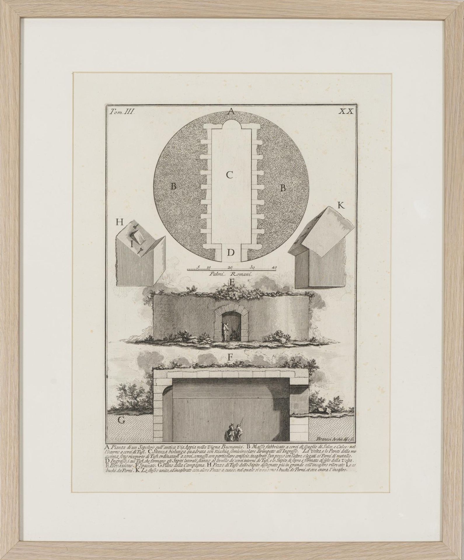 Giovanni-Battista Piranesi (1720-1778), deux eaux-fortes : - les antiquités [...] - Bild 5 aus 6