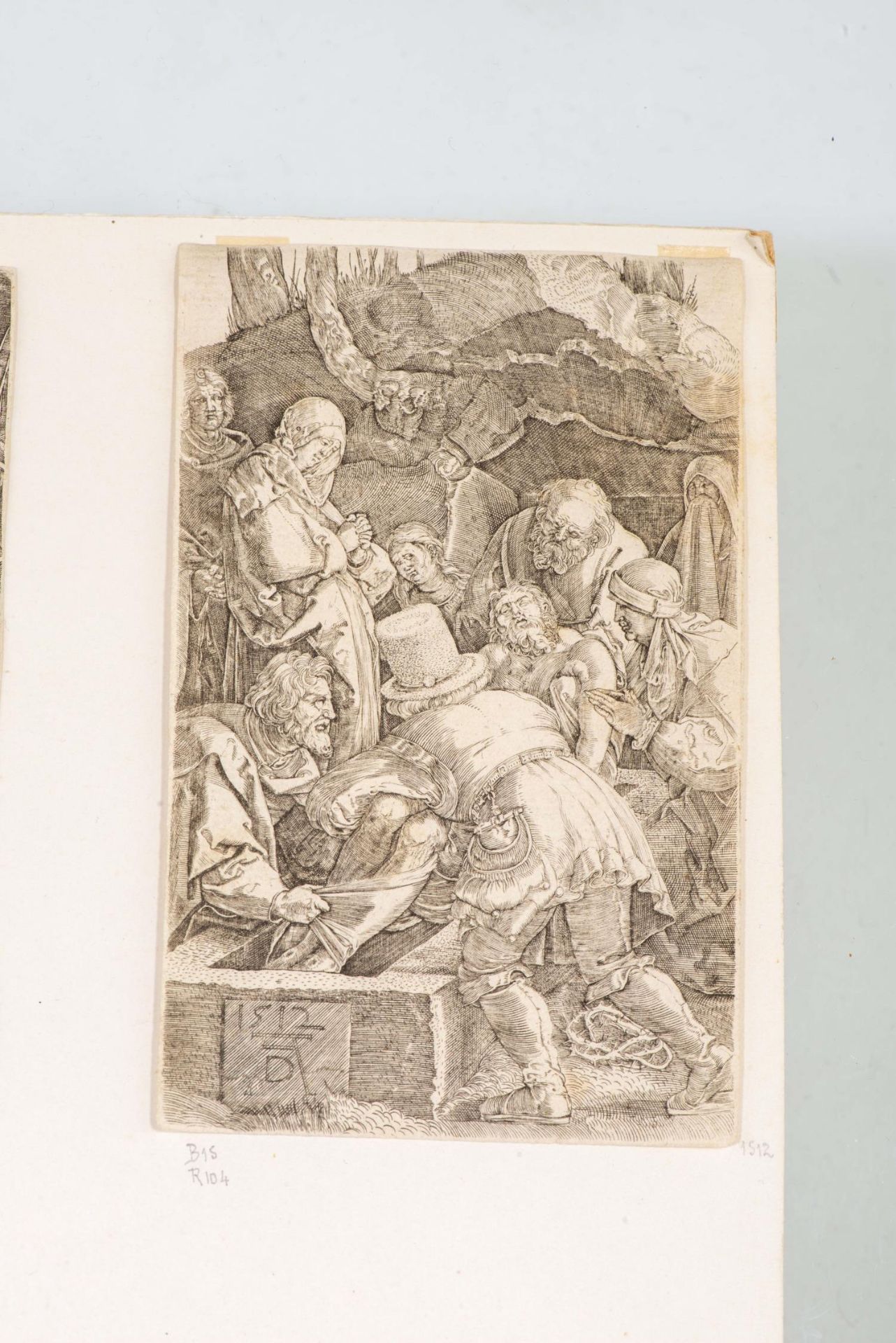 Albrecht Dürer (1471-1528), ensemble de 7 gravures issues de la Passion et de la [...] - Bild 14 aus 15