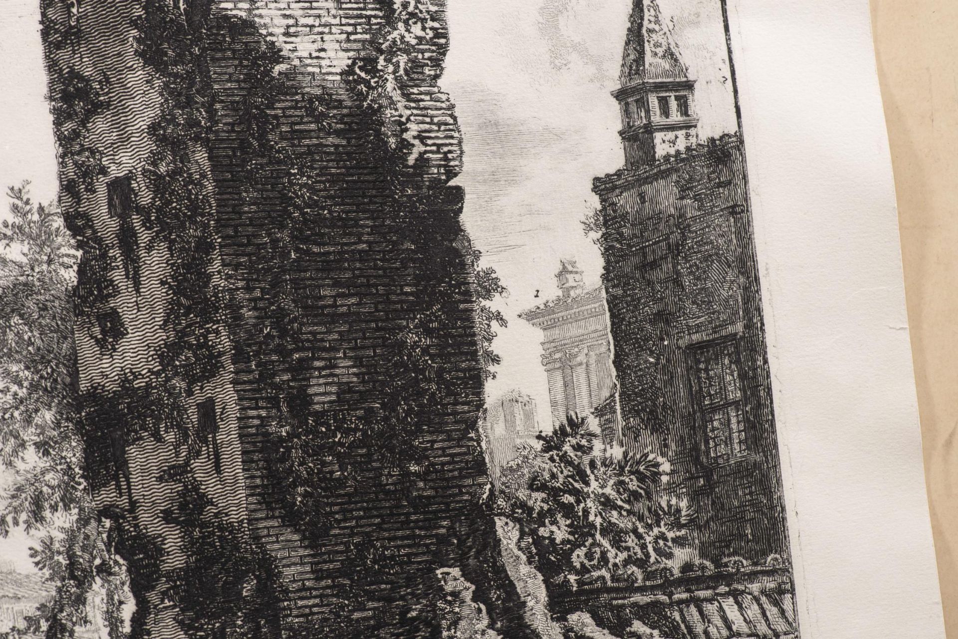 Giovanni-Battista Piranesi (1720-1778) - "Avanzi degli'Acquedotti Neroniani che si [...] - Bild 4 aus 5