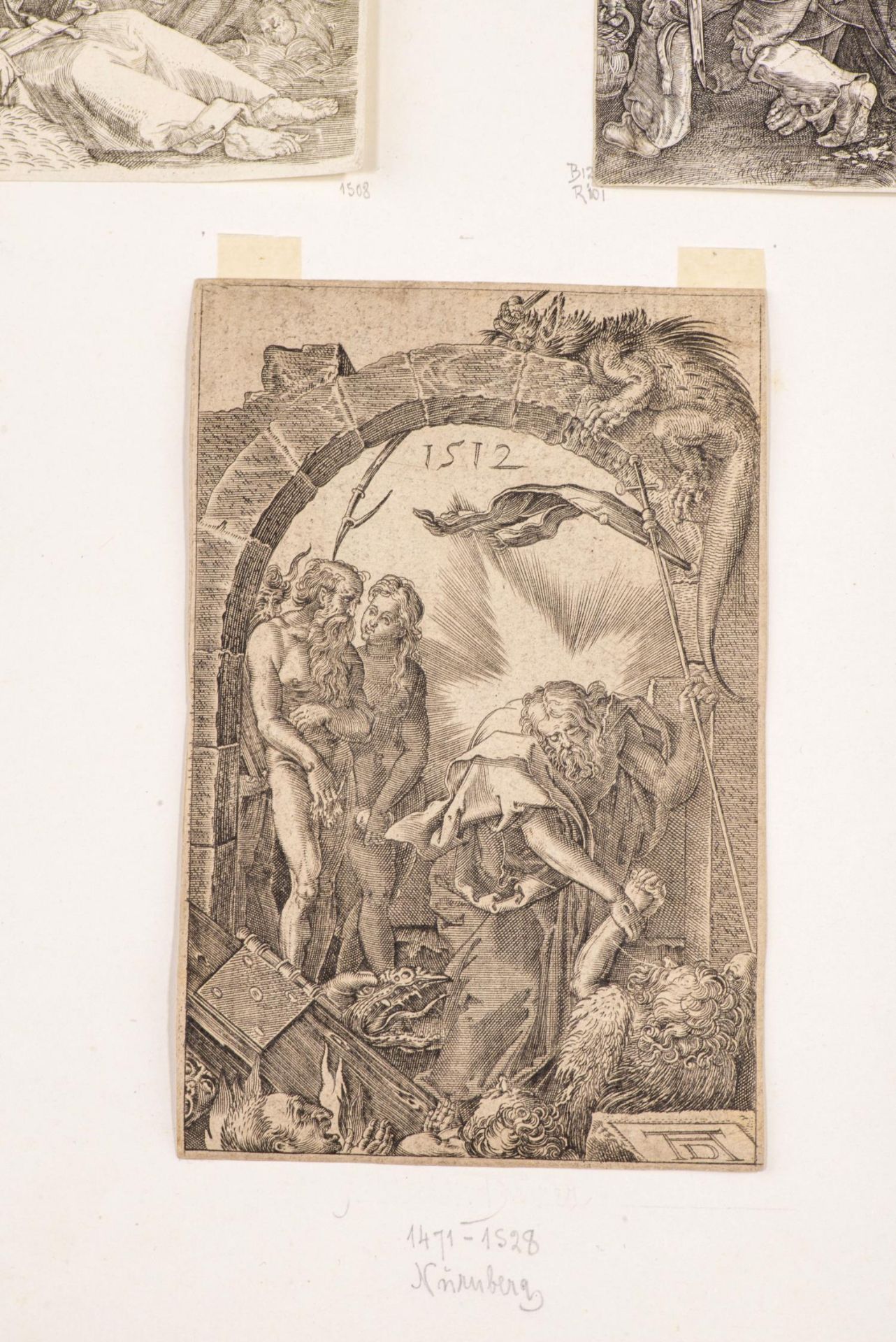 Albrecht Dürer (1471-1528), ensemble de 7 gravures issues de la Passion et de la [...] - Bild 9 aus 15