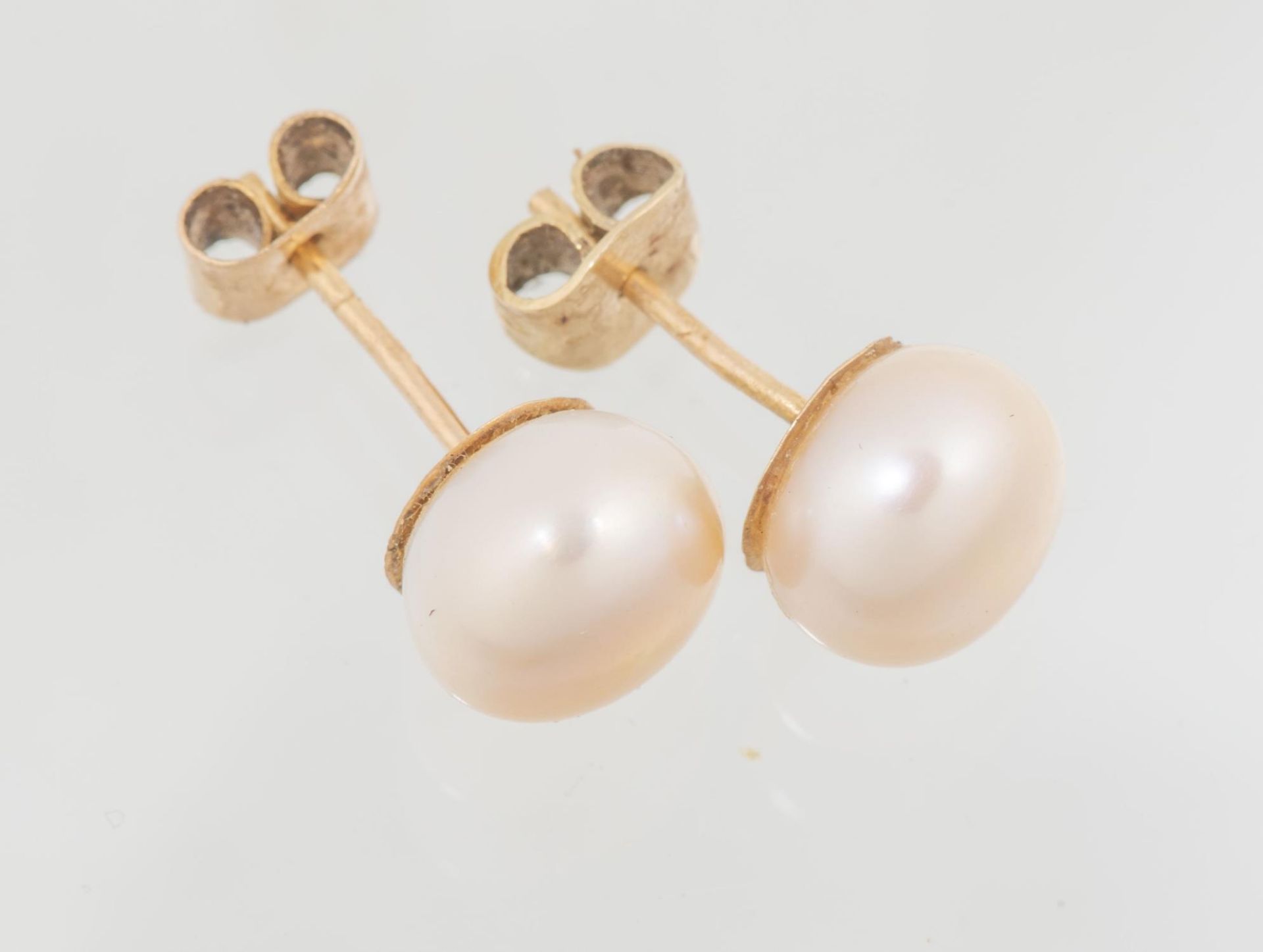 Bucherer, parure en perles d'eau douce à 6 rangs avec perles intercalaires en or [...] - Bild 3 aus 7