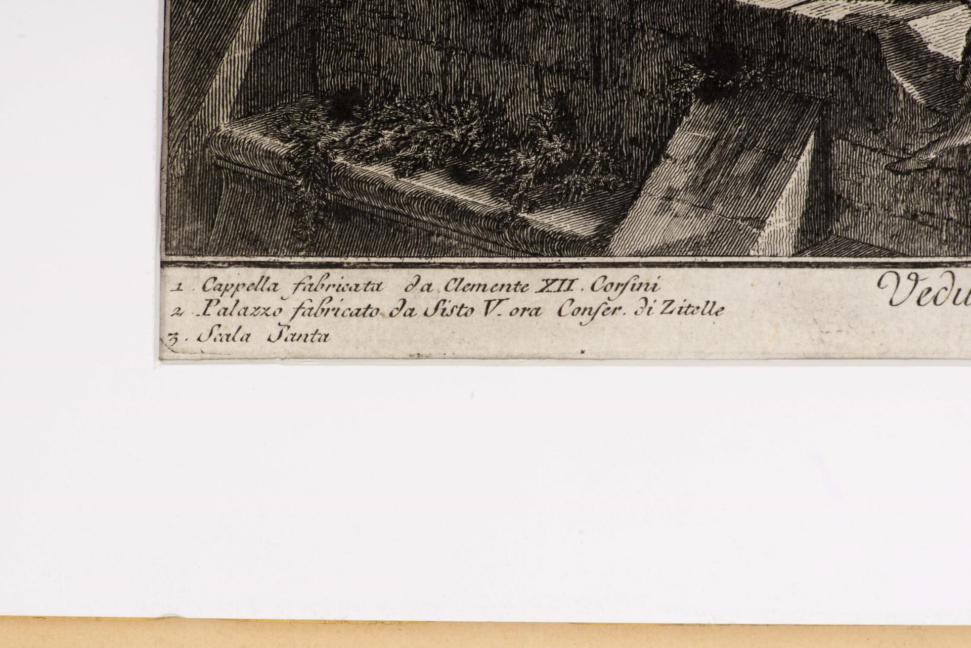 Giovanni-Battista Piranesi (1720-1778) "Veduta della Basilica di S. Giovanni [...] - Bild 2 aus 11