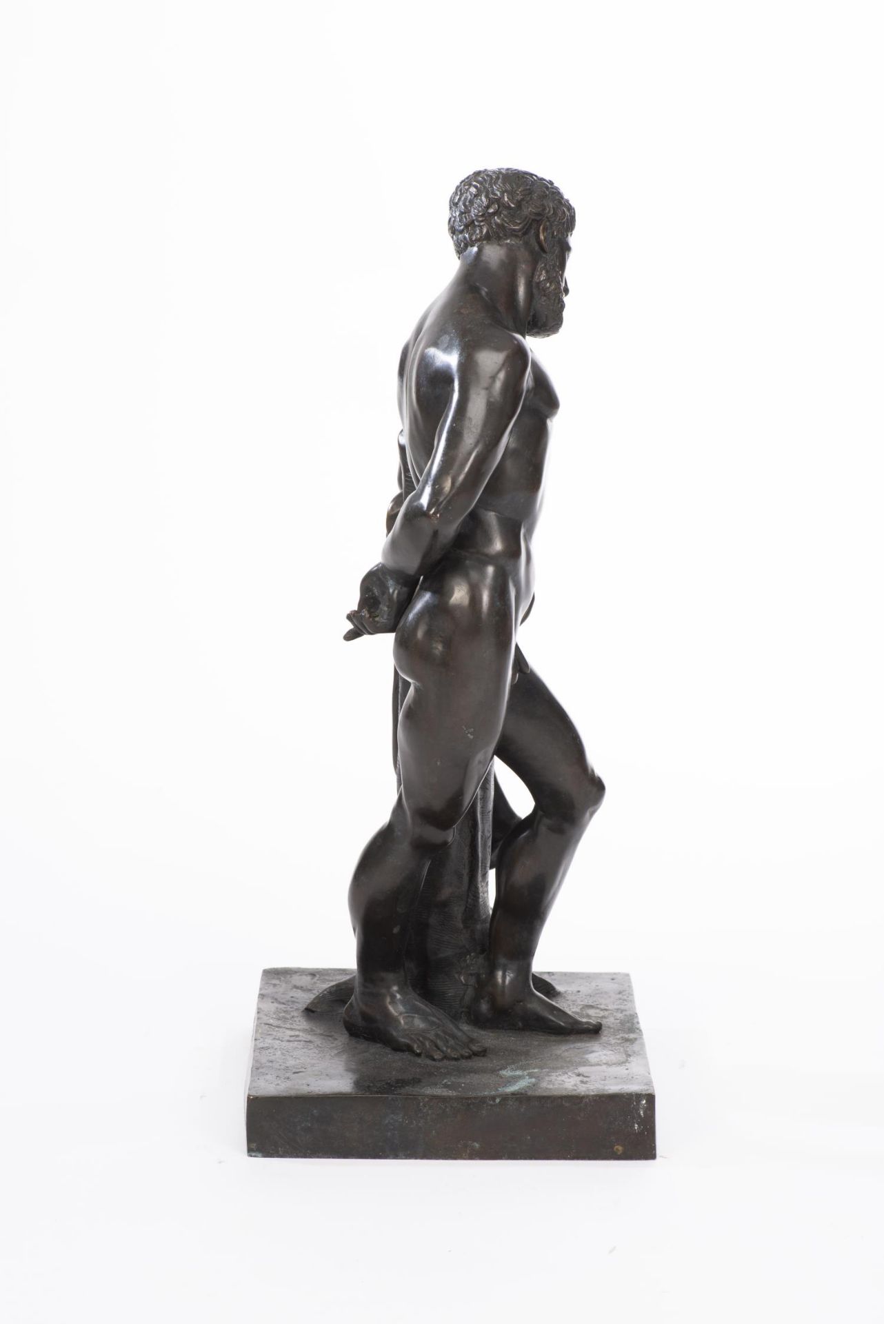 "Hercule", bronze à patine noire inscrit sur la tranche de la base FRANZONI 1960. H. [...] - Bild 6 aus 11