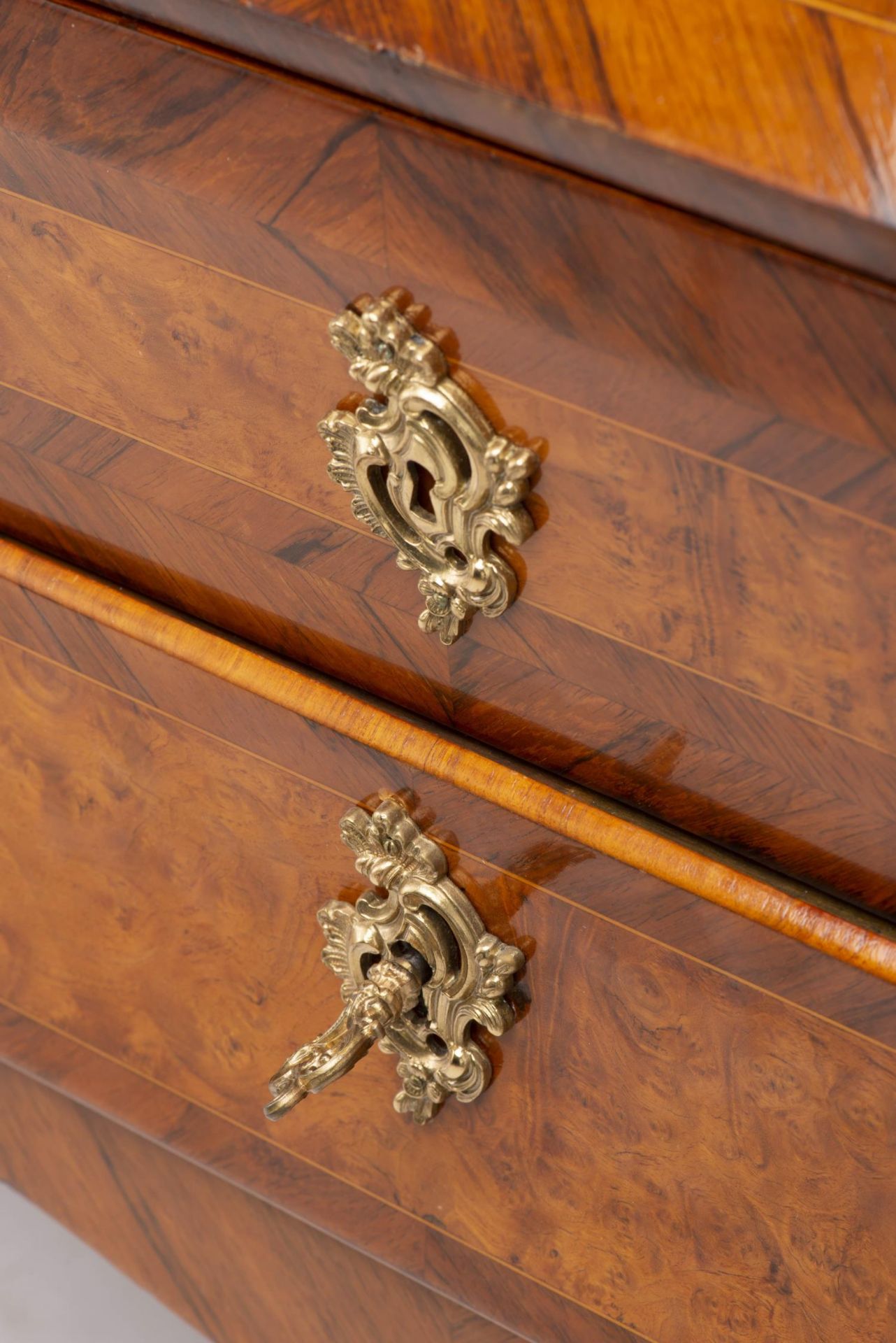 Bureau dos d'âne d'époque Louis XV à 3 niches et 6 tiroirs intérieurs, dont 2 [...] - Image 16 of 16