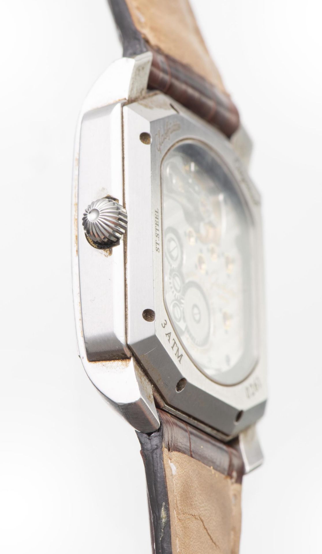 Glashütte, montre-bracelet Original "Senator Karree Moon Phase", mvt à remontage [...] - Image 3 of 4