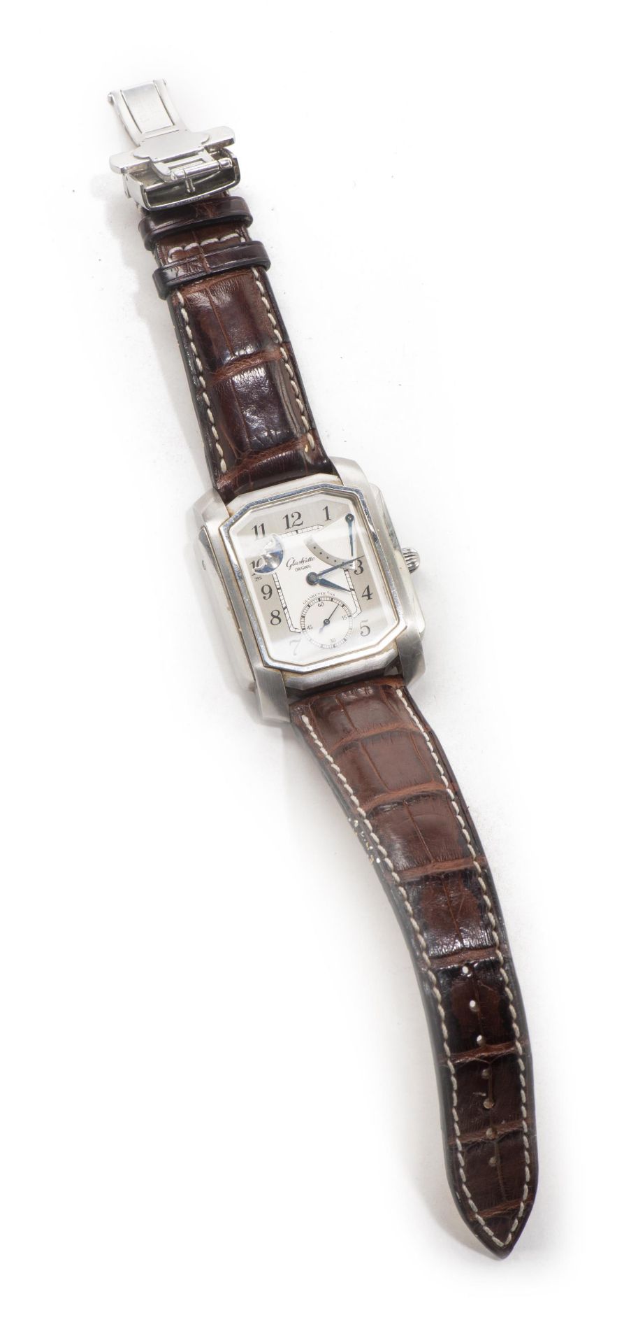 Glashütte, montre-bracelet Original "Senator Karree Moon Phase", mvt à remontage [...] - Image 4 of 4