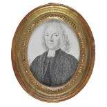 * Faber (John, the elder, c.1660-1721). Portrait miniature of a clergyman, 1712
