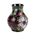 * Moorcroft. A Moorcroft pottery 'Anenome' pattern vase