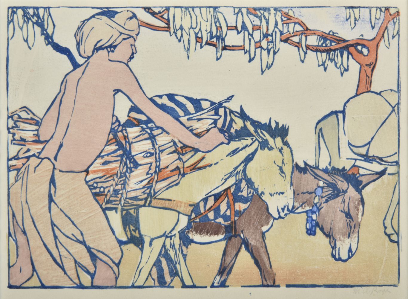 * Royds (Mabel Alington, 1874-1941). The Donkey Boy