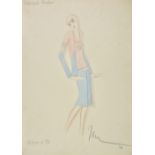 * Guida (John, 1896-1965). Fashion illustration, 1928
