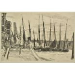 * Whistler (James Abbot McNiell, 1839-1903). Billingsgate 1859, etching