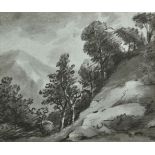 * Monro (Thomas, 1759-1833). Trees in a mountain landscape, and others