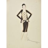 * Guida (John, 1897-1965). Fashion illustration, 1928