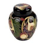 * Moorcroft. A Moorcoft pottery 'Queen's Choice' pattern ginger jar