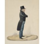 * Dighton (Richard, 1795-1880). Portrait of a gentleman, 1825