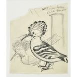 ARR * Nash (John Northcote, 1893-1977). Study of a pair of hoopoes