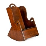 * Commode chair. A George III mahogany child's commode chair
