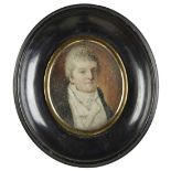 * Miniature. Portrait of a Young Gentleman, circa 1800