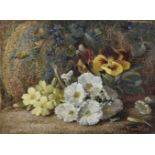 * Clare (Vincent, 1855-1930). Still life of fruit, & Still Life of Spring Flowers, 1895