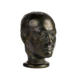 * Deville (James, 1777-1846). William Blake (1757-1827), 20th century bronzed life mask