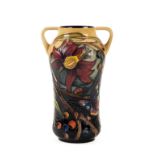 * Moorcroft. A Moorcroft pottery 'Hartgring' two handle vase
