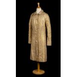 * Dimitri Kritsas. A ladies' brocade coat, circa 1960s
