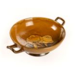 * Moorcroft. A Moorcroft pottery 'Claremont Toadstools' bowl