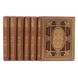 Morris (F. O.). Picturesque Views of Seats..., 6 volumes, circa 1880